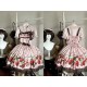 Dream Whale Strawberry Chocolate Blouse Salopette JSK and OP(Pre-Order/Full Payment Without Shipping)